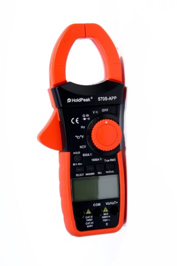 1000V DC Clamp Meter, True RMS Digital Clamp Meter AC and DC Current 1000A, 1000V,Backlight,Flashlight Multimetro Tester,Hold Peck By Reliable Electric