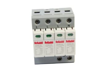 AC SPD 4P, 3P+N 10KA, 20KA, 40KA,60KA upto 440V, Reliable, House Surge Protector, Protective Low-voltage Arrester Device By Reliable Electric