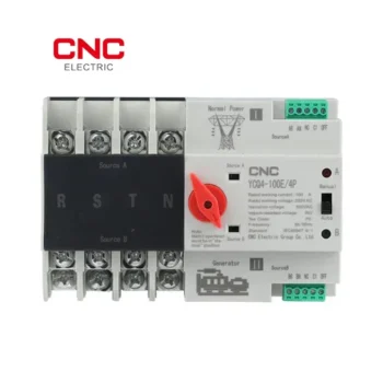 4 Pole 100A YCQ4 Automatic Transfer Switch | Reliable Power Changeover Switches