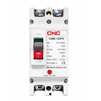 DC MCCB 125A 1000V | Solar Circuit Breaker