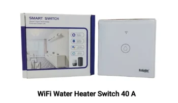 40A Wifi Smart Power Switch, Reliable Wall Control for Geysers, Motors & Heavy Home Appliances, Wireless Modern Remote Control, Work With Google Home, Tuya, Smart Life, Alexa, Wifi, Bluetooth, ZigBee, TMALL Genie, Xiaoai Classmate, IOS/Android 100-240VAC By Reliable Electric
